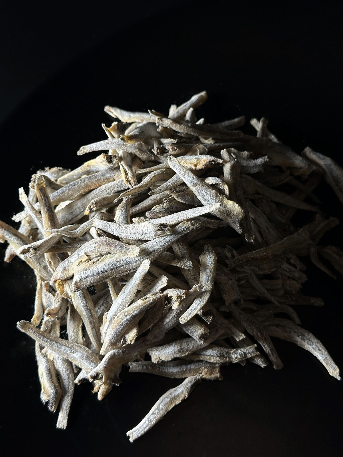 Anchovy-salt-dried