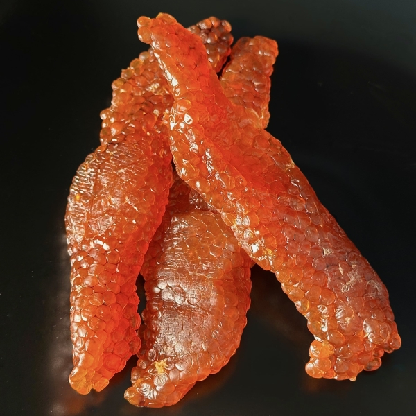 Dried chum salmon caviar
