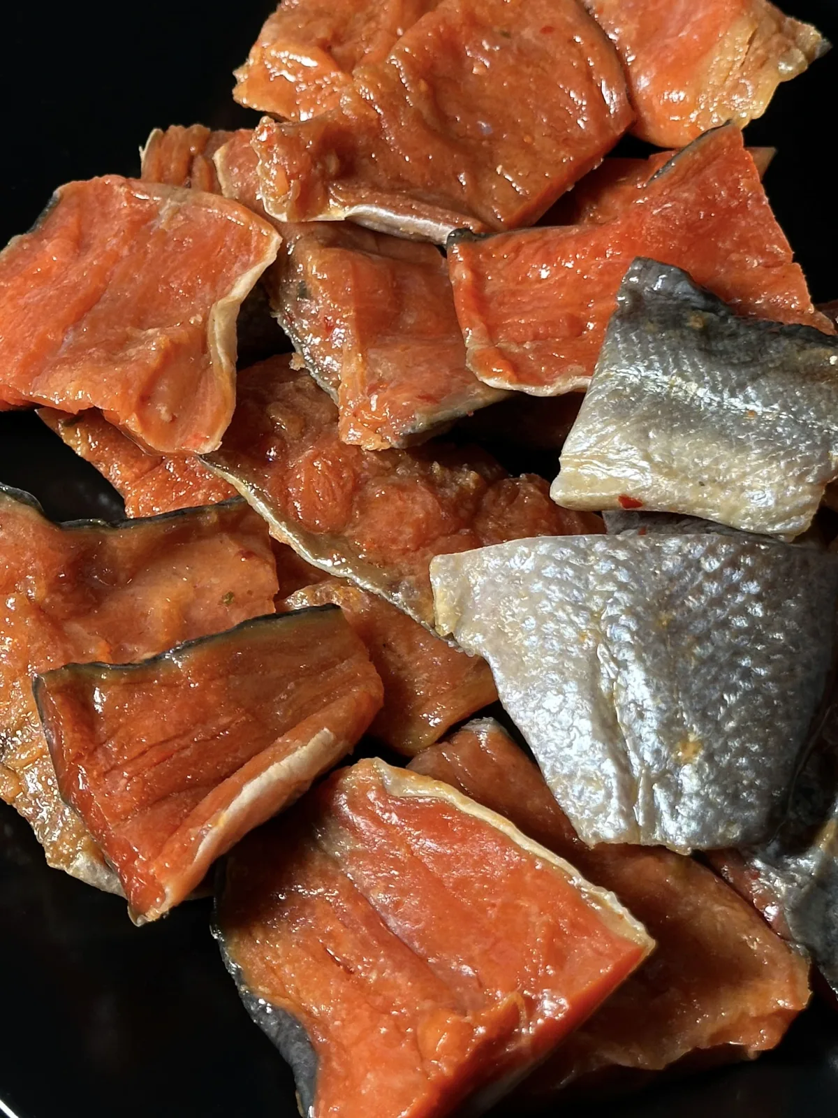 Dried salmon in sauce - Image 3
