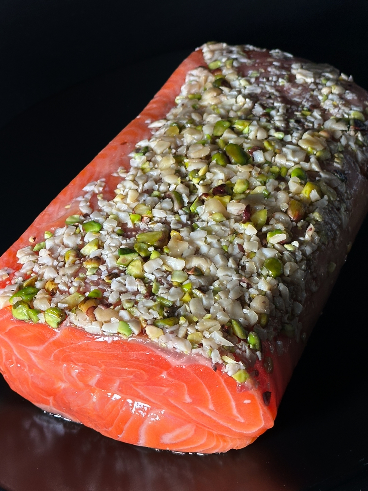 Salmon & Pistachio Roll