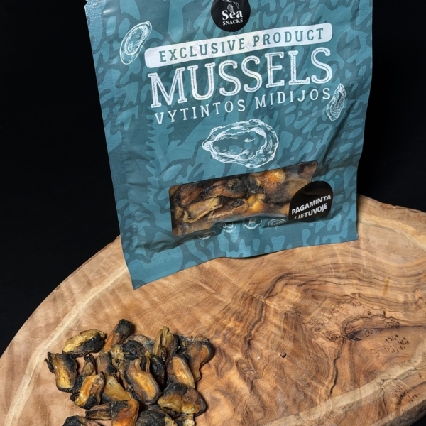 Sea Snacks Dried Mussels