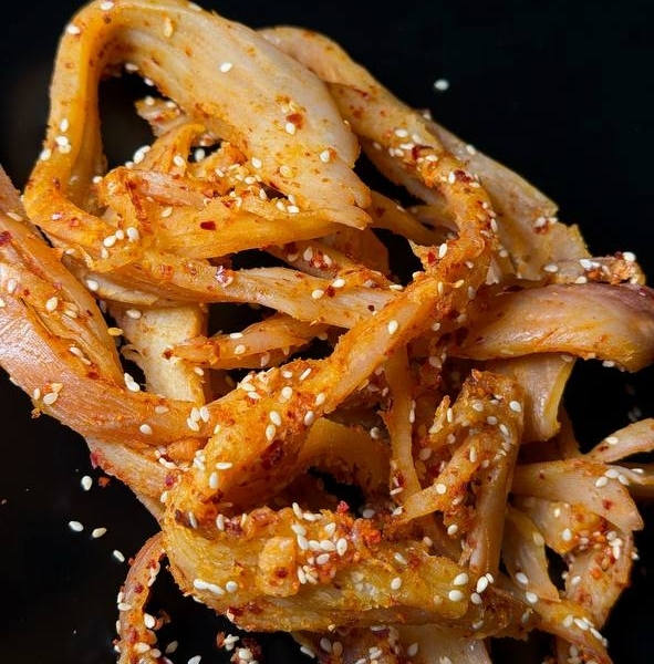 Кальмар з кунжутом